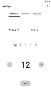 Pull Ups android App screenshot 2